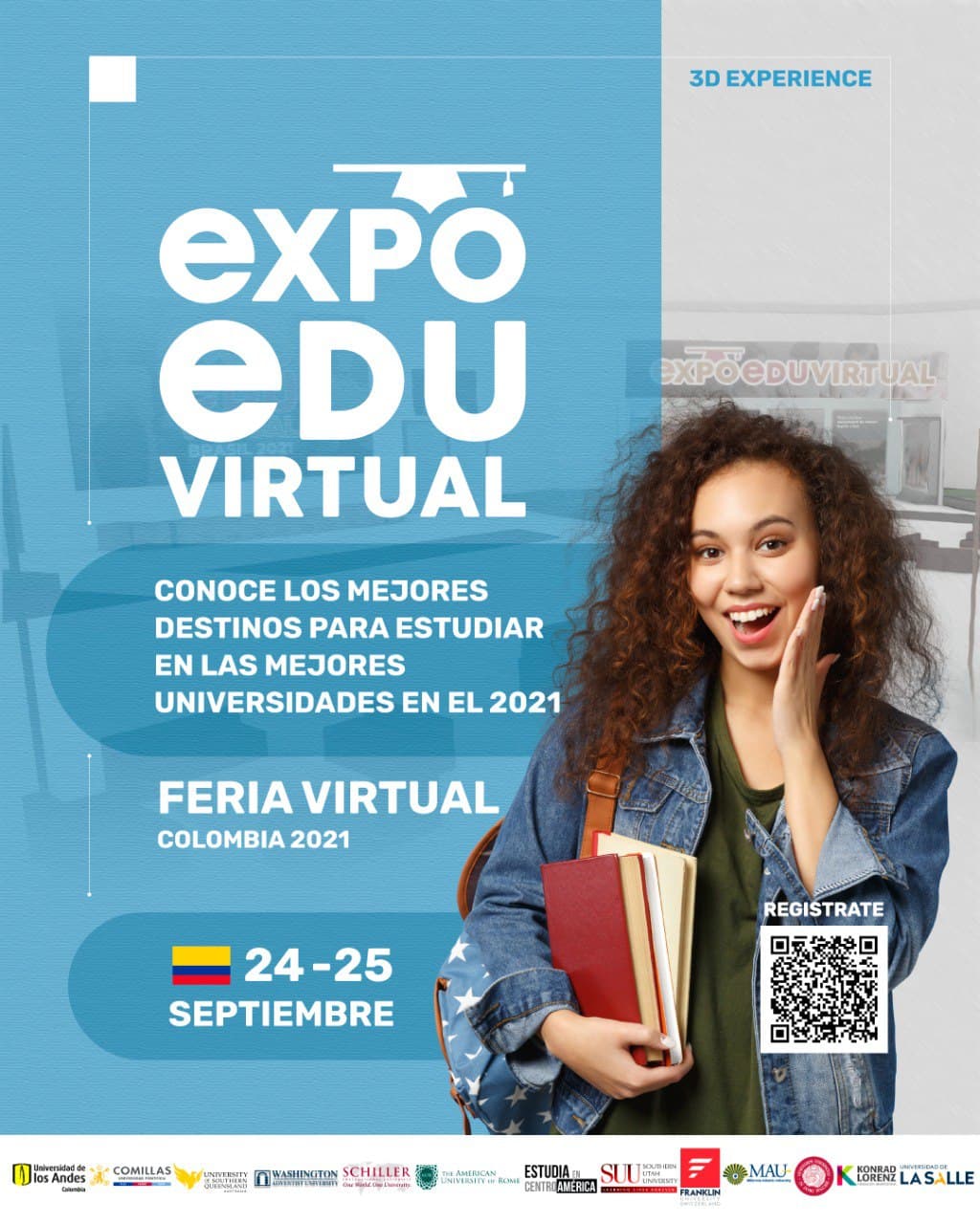 ¡Participa en la Feria Virtual Internacional de Universidades!