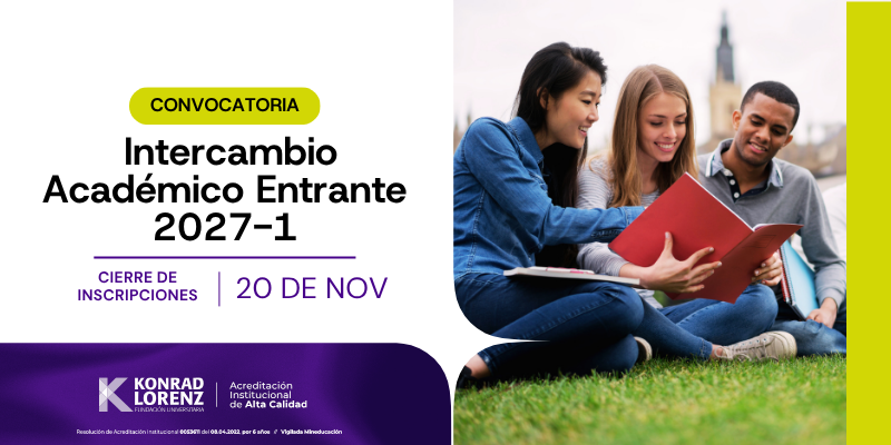 not convocatoriaSemestre de intercambio académico Entrante 2027-1
